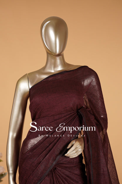 Linen Saree MDS0087