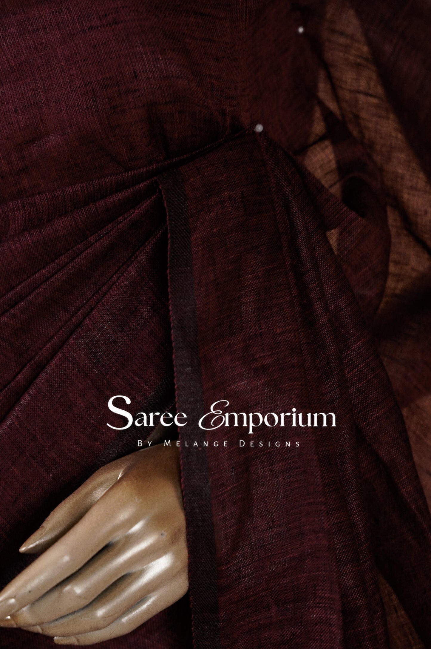 Linen Saree MDS0087