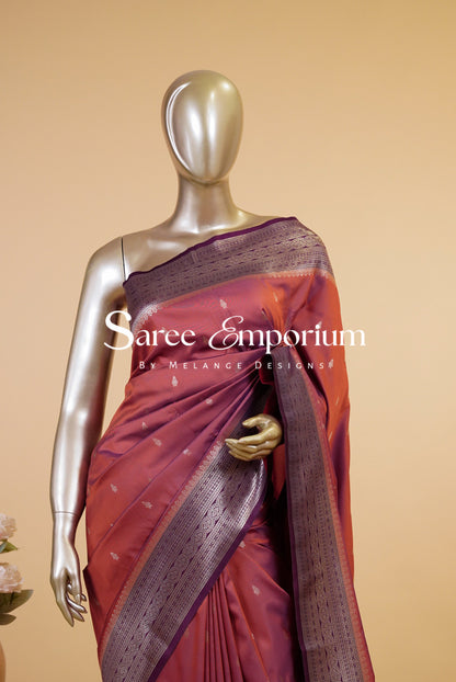 Semi Silk Saree MDS0194
