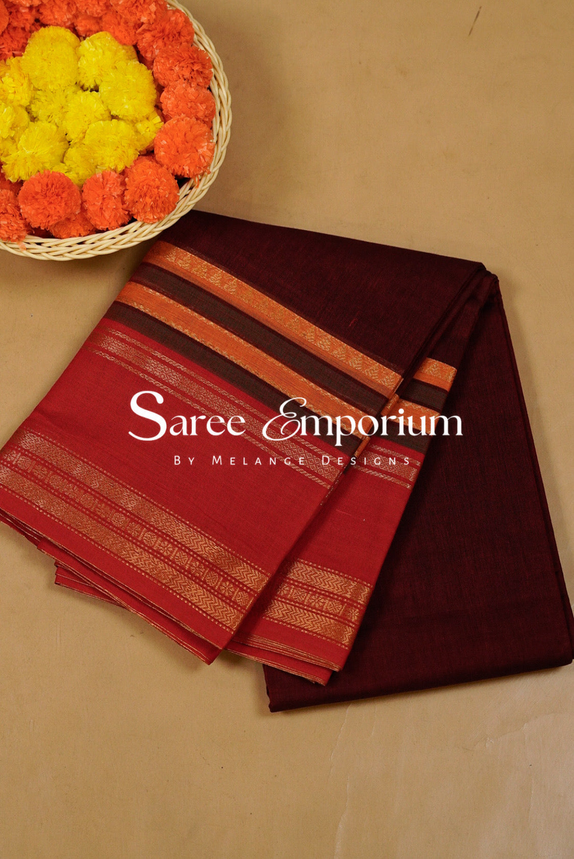 Kanji Cotton Saree For Women MDS0330