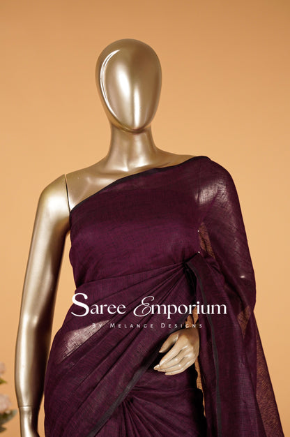 Linen Saree MDS0090
