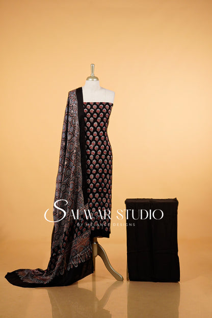 Modal Ajrakh Unstitched Salwar Suits AC0039
