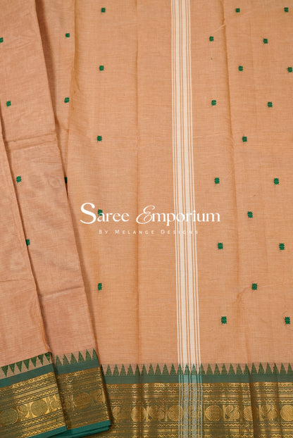 Kanji Cotton Saree For Women MDS0317