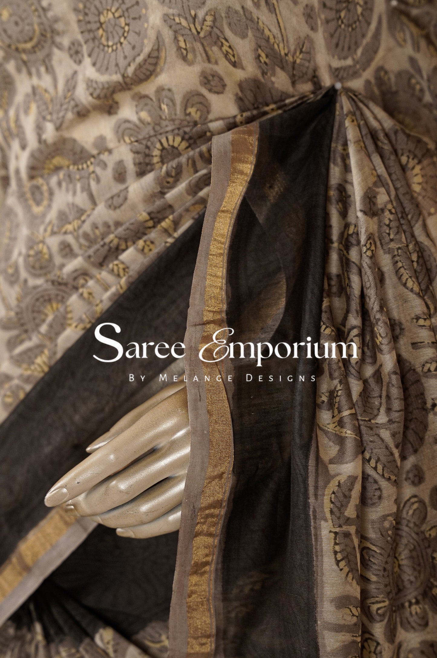 Printed Vanaspati Saree MDS0099