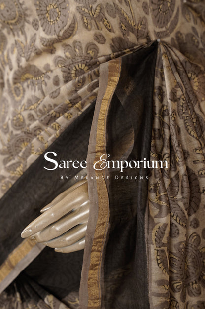 Printed Vanaspati Saree MDS0099