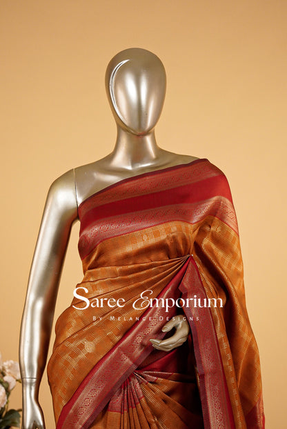 Semi Silk Saree MDS0120
