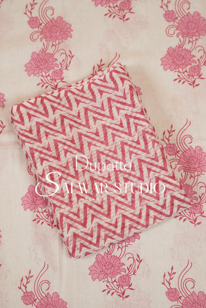 Cotton Printed Unstitched Salwar suits AC0009