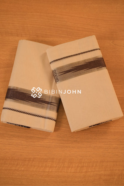 Cotton Dhoti For Men Off White BJ2321
