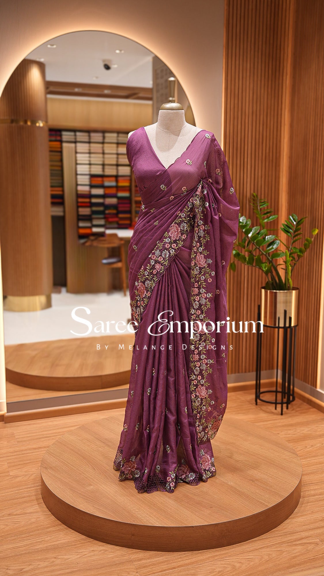 Cotta Cutwork Saree BJ0439