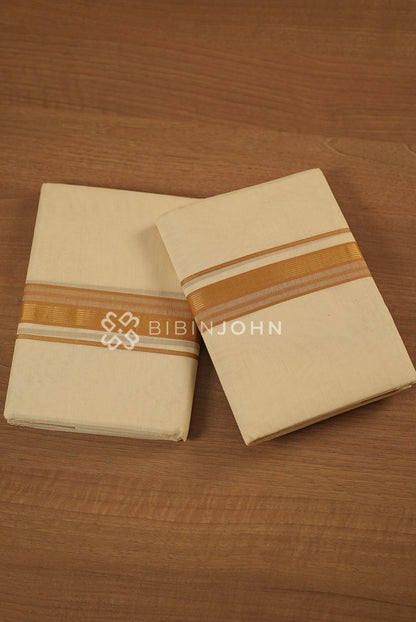 Cotton Dhoti For Men Off White BJ2269