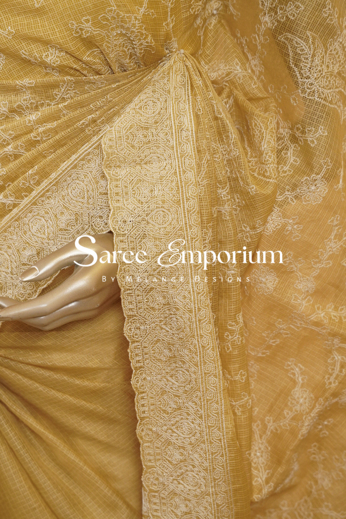 Cotta Embroidery Saree MDS0127
