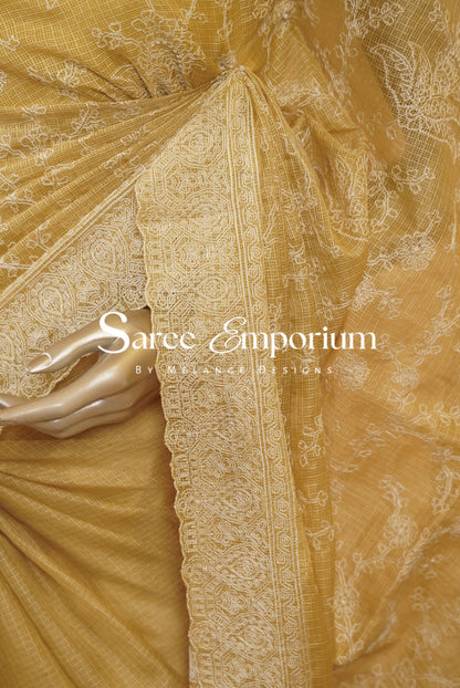 Cotta Embroidery Saree MDS0127
