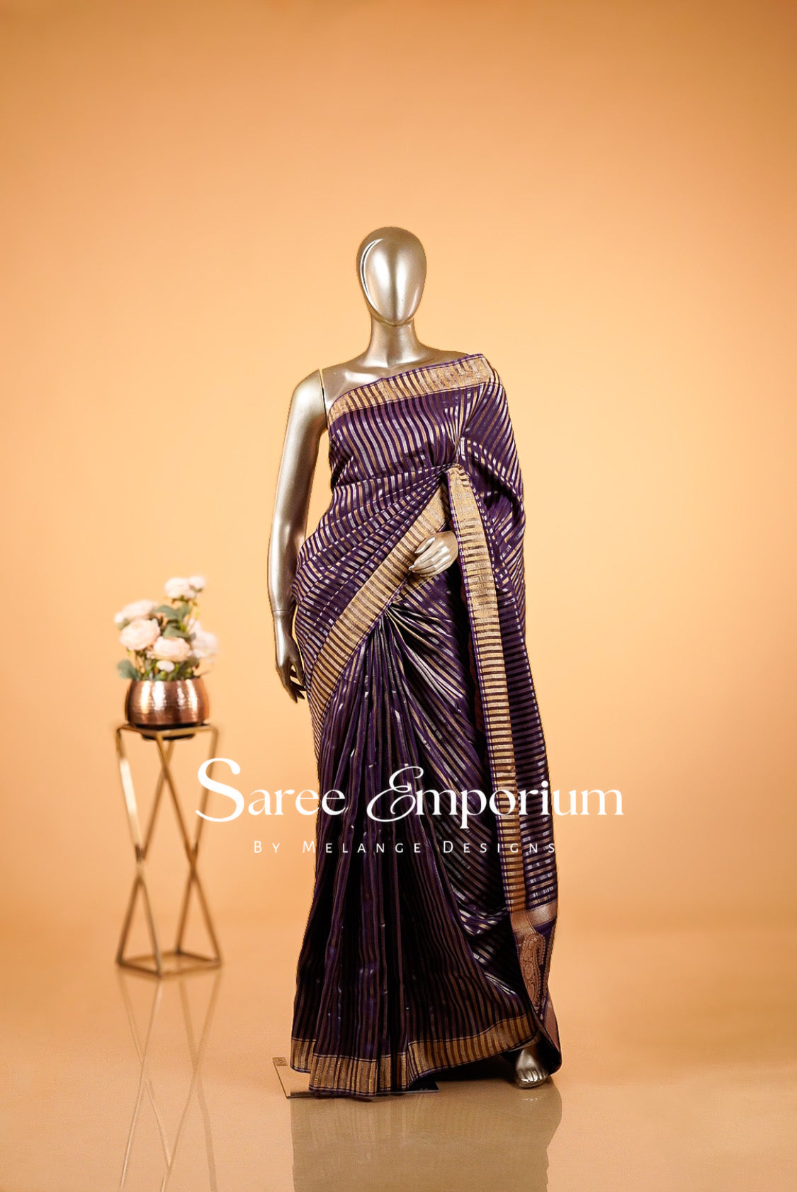 Silk Brocade Sarees MDS0048