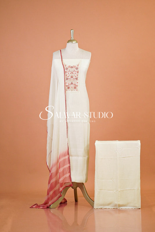 Silk Embroidery Salwar Suits AC0135