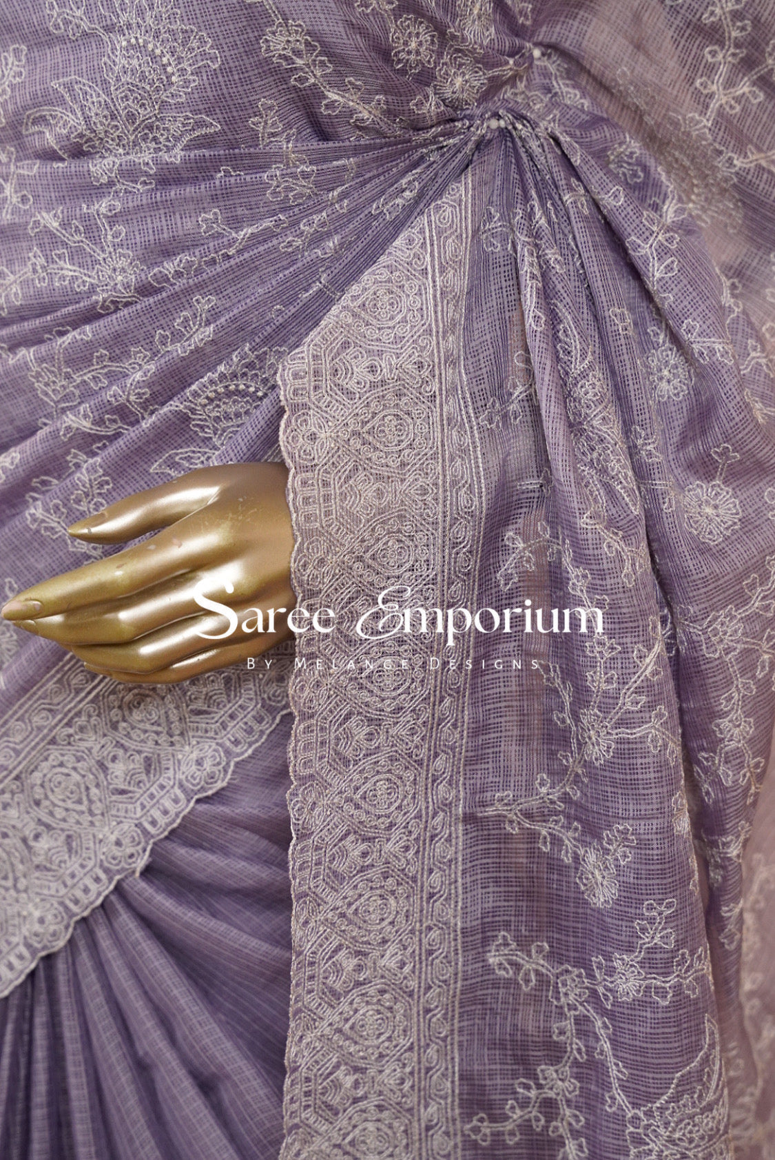 Cotta Embroidery Saree MDS0130