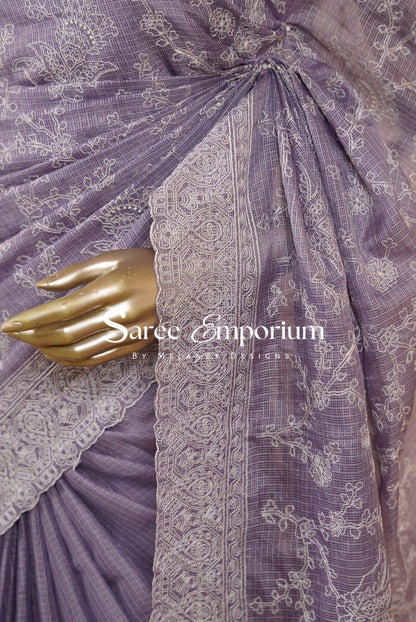 Cotta Embroidery Saree MDS0130
