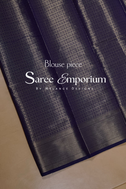 Semi Brocade Saree MDS0151