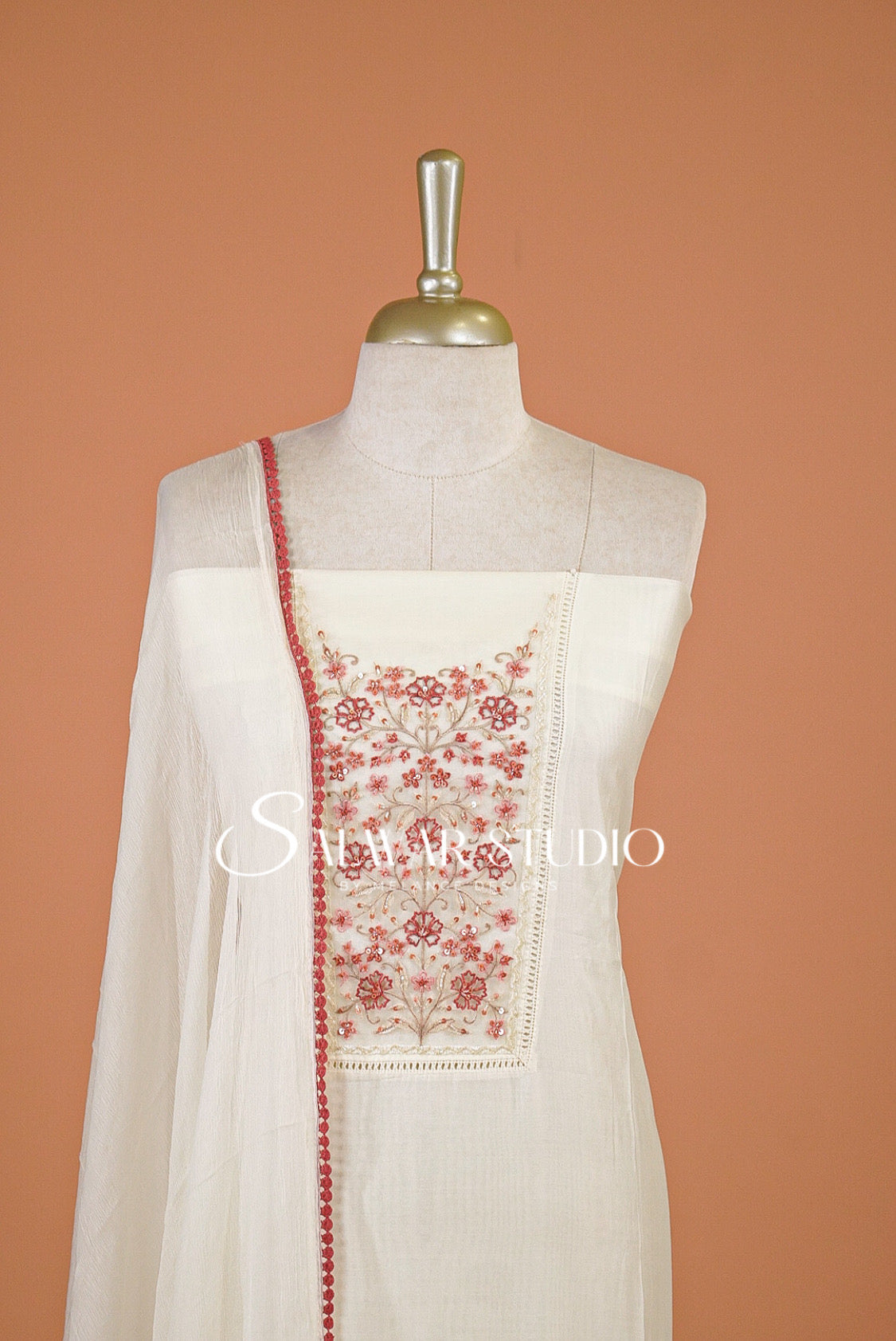 Silk Embroidery Salwar Suits AC0135