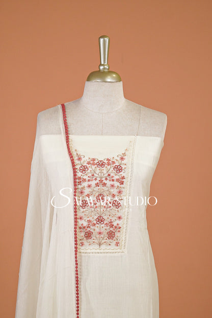 Silk Embroidery Salwar Suits AC0135