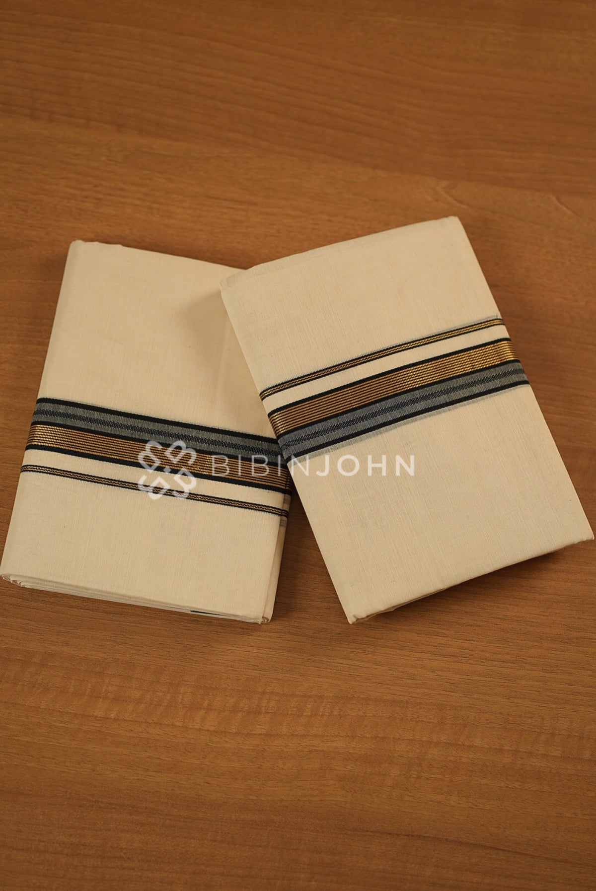 Cotton Dhoti For Men Off White BJ2271