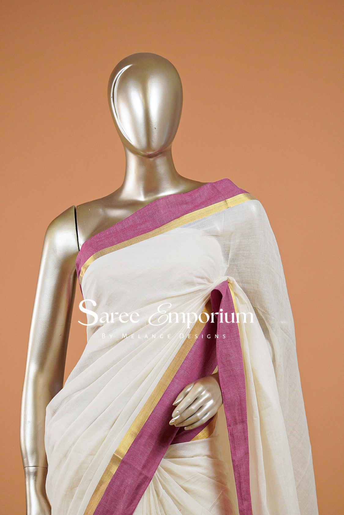 Pure Mul Cotton Saree MDS0216