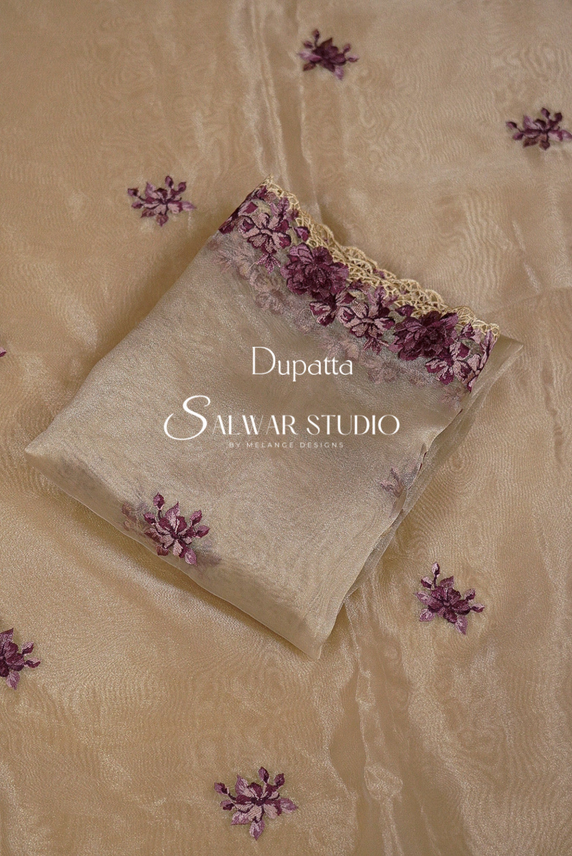 Tissue Embroidery Unstitched Salwar Suits AC0072