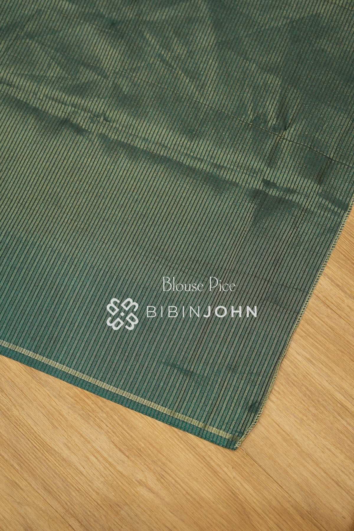 Semi Tussar Weaving Saree For Women Deep Emerald Green BJ2443