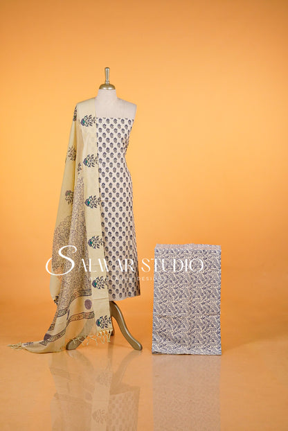 Cotton Printed Unstitched Salwar suits AC0019