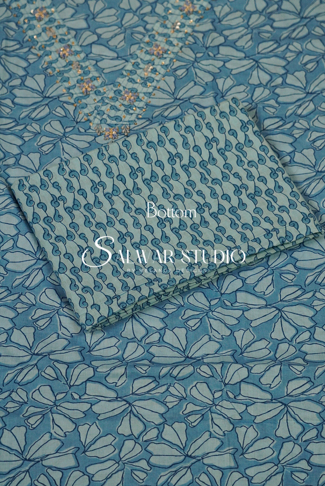 Printed Cotton Unstitched Salwar Suits AC0151