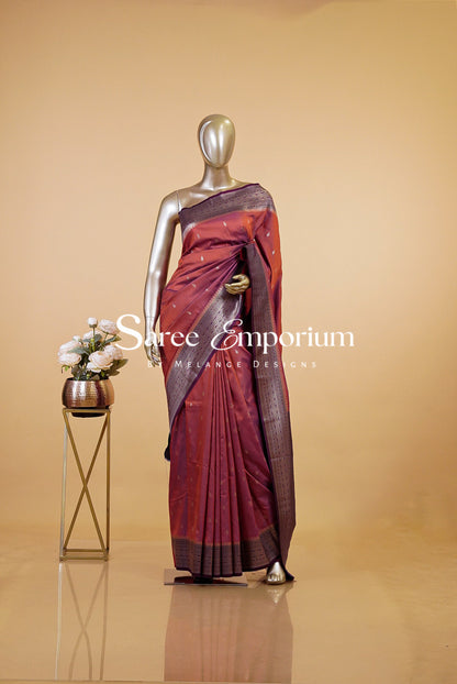 Semi Silk Saree MDS0194