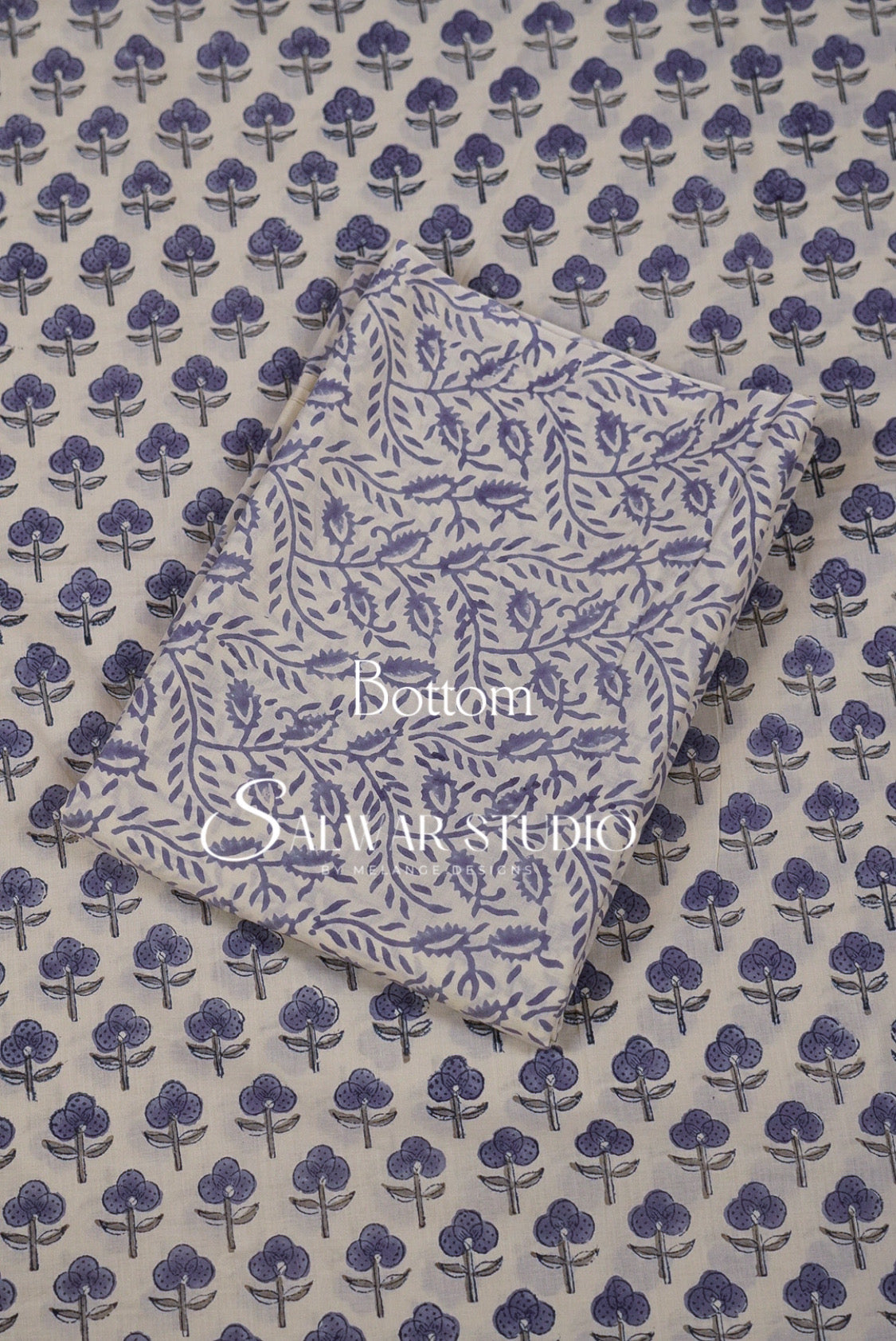 Printed Cotton Unstitched Salwar Suits AC0162