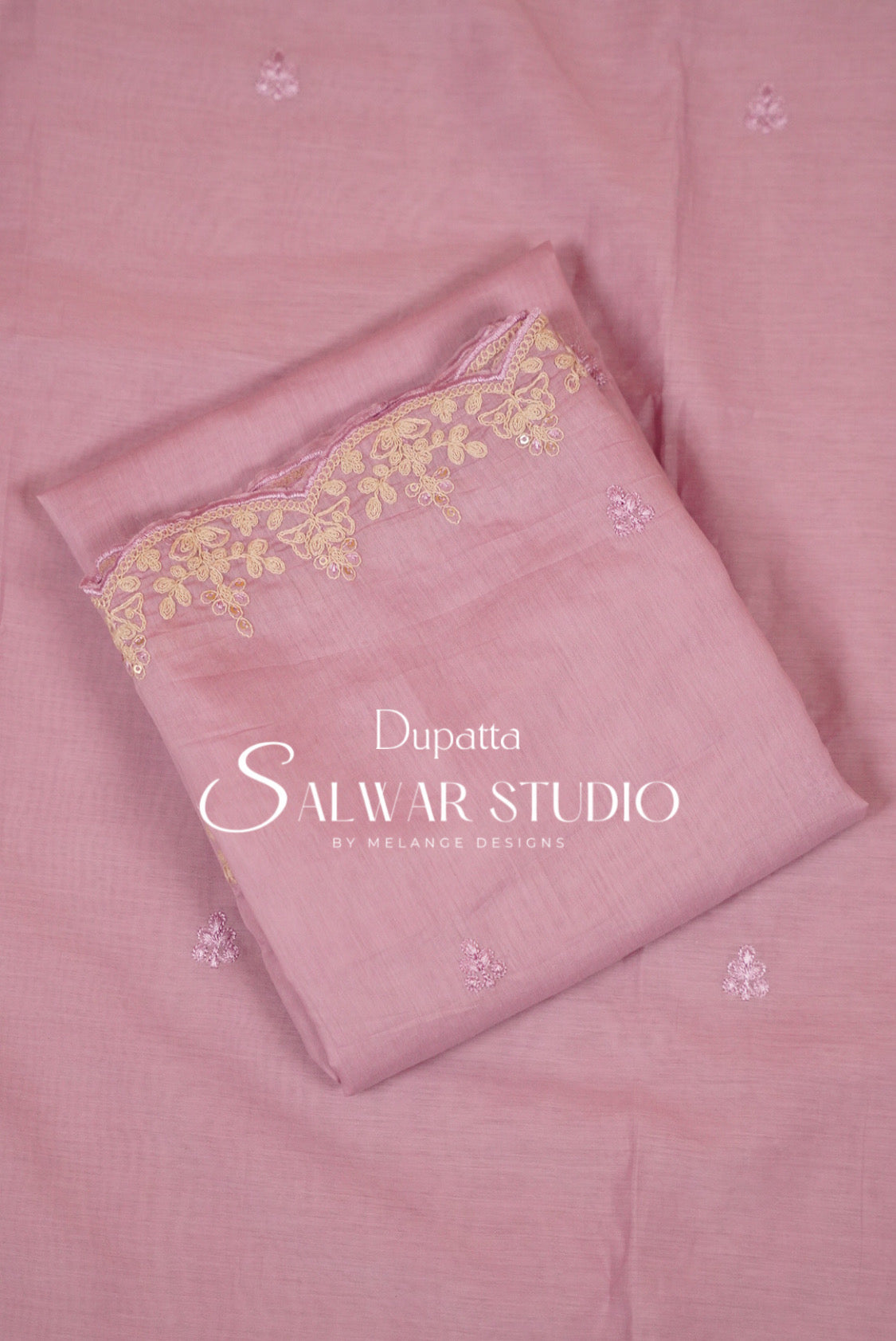 Chanderi Embroidery Unstitched Salwar suits AC0014