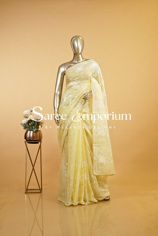 Cotta Embroidery Saree MDS0183
