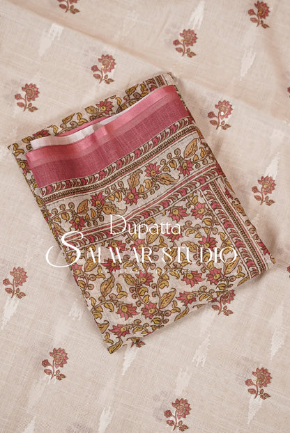 Printed Linen Unstitched Salwar suits AC0022