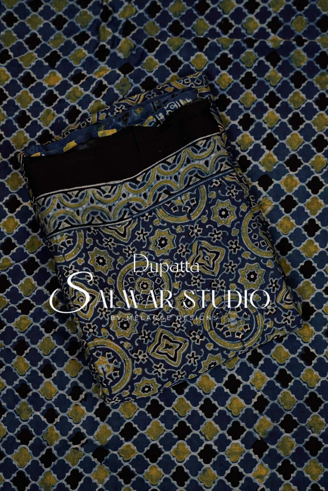 Modal Ajrakh Unstitched Salwar Suits AC0046