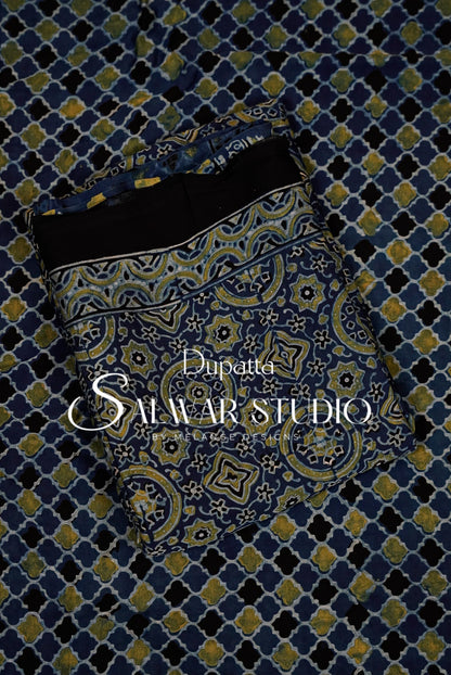 Modal Ajrakh Unstitched Salwar Suits AC0046