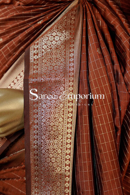 Semi Silk Saree MDS0136