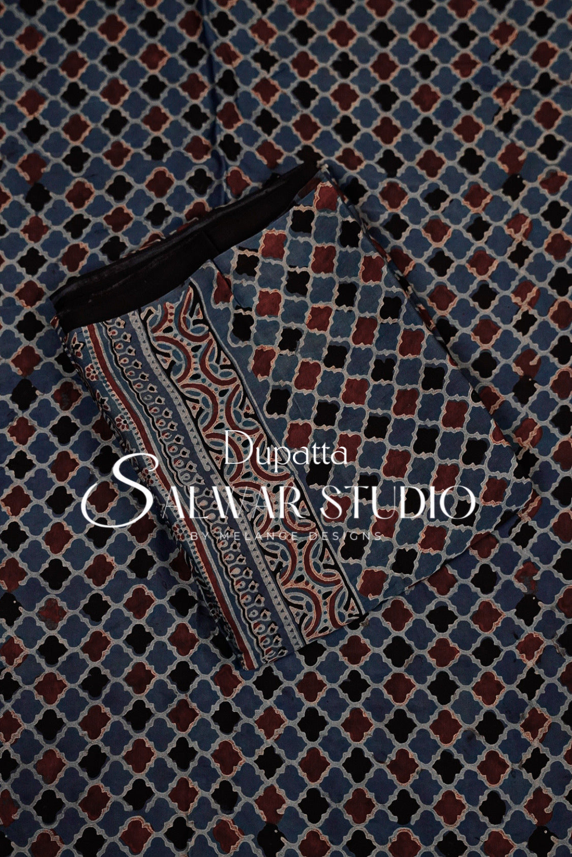 Modal Ajrakh Unstitched Salwar Suits AC0047