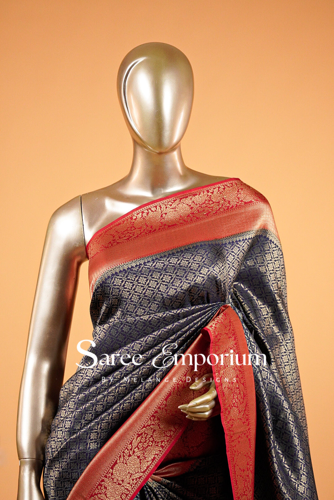 Silk Brocade Sarees MDS0043