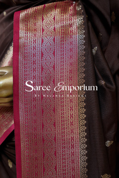 Semi Silk Saree MDS0196