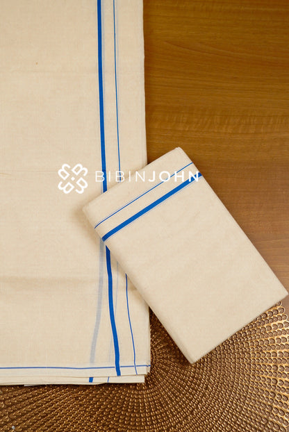 Cotton Dhoti For Men Off White BJ0981