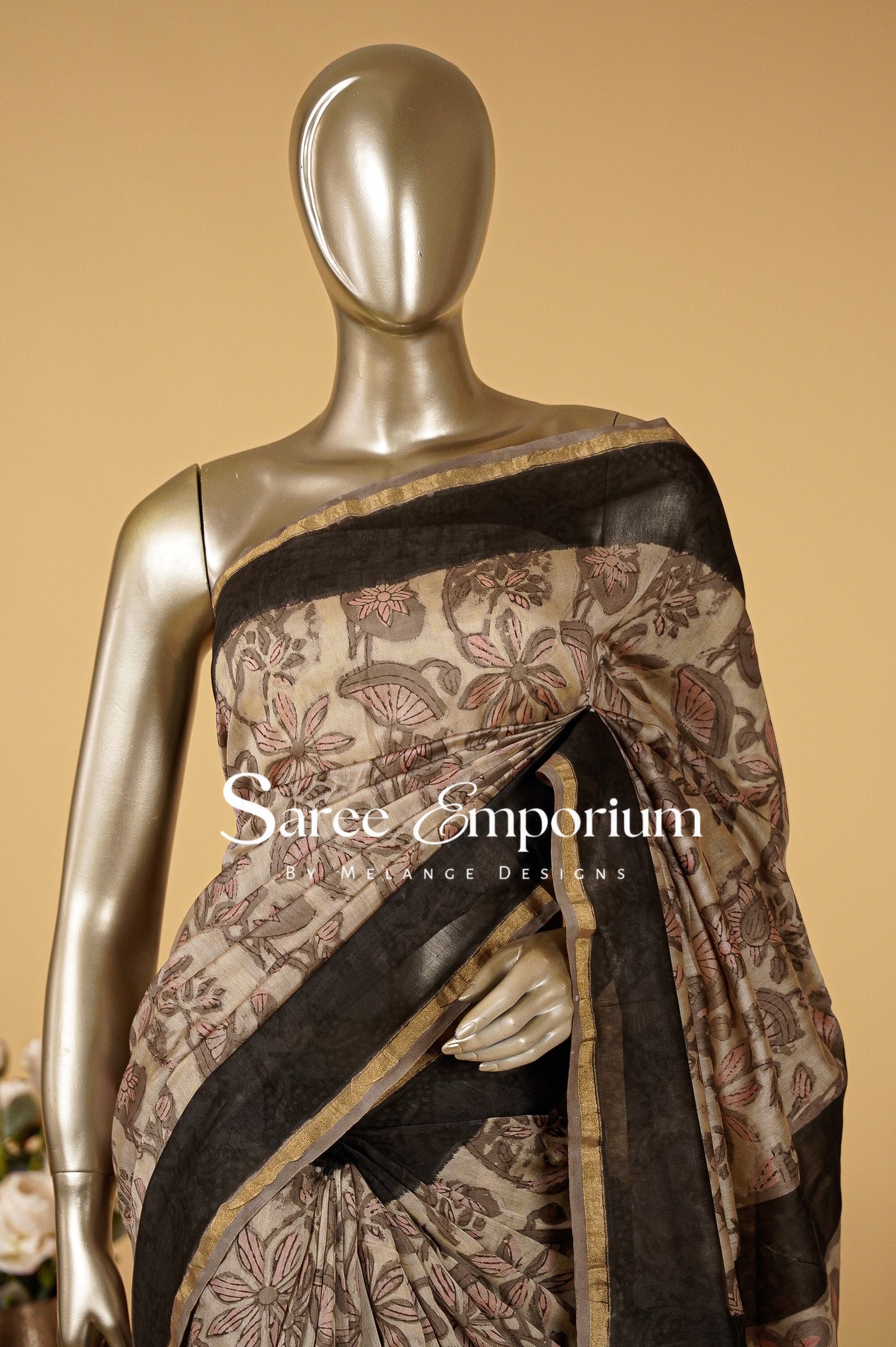 Printed Vanaspati Saree MDS0104