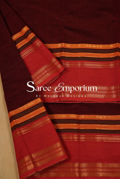 Kanji Cotton Saree For Women MDS0330