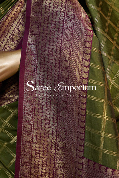 Semi Silk Saree MDS0145