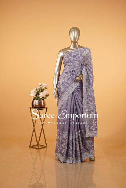 Cotta Embroidery Saree MDS0130