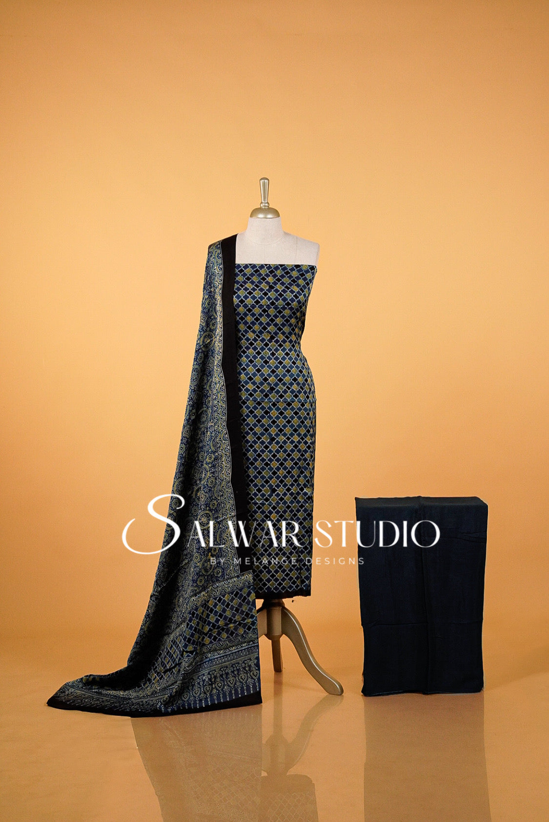 Modal Ajrakh Unstitched Salwar Suits AC0046