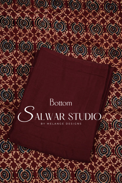 Modal Ajrakh Unstitched Salwar Suits AC0045