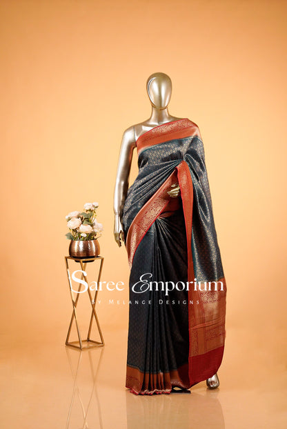 Silk Brocade Sarees MDS0043