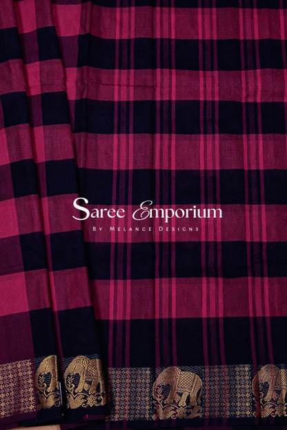 Kanji Cotton Saree For Women MDS0333