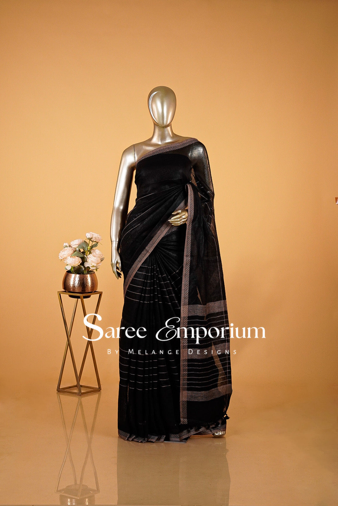 Linen Sarees MDS0074